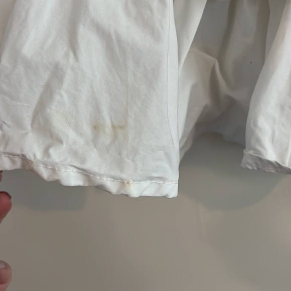 Mable Ruffle Mini Skirt White Coquette Feminine Girly L Cotton Sweet - Picture 4 of 7